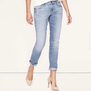 Ann Taylor Loft Straight Crop Jeans - 28